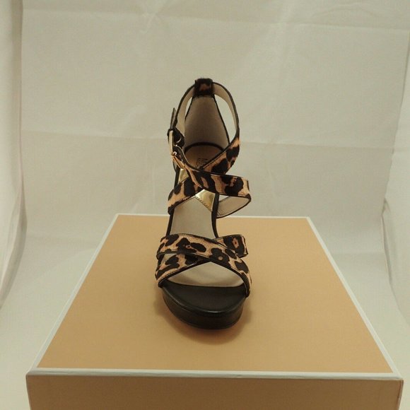 NIB MICHAEL KORS 40T5EIHA1H MK EVIE PLATFORM SZ. 9 - Picture 7 of 8